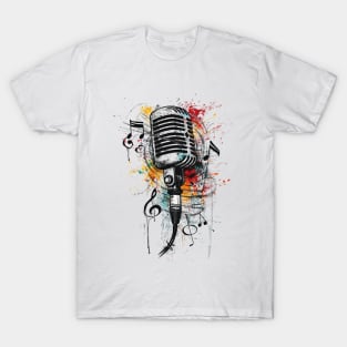 Retro microphone T-Shirt